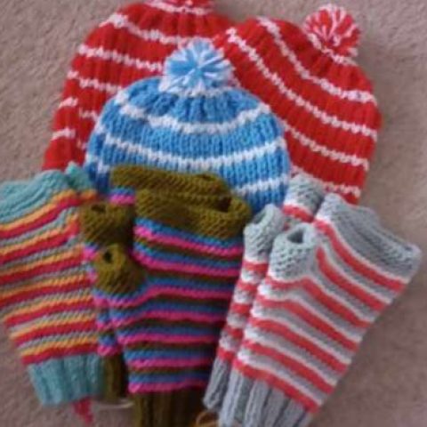 Knitted craft items